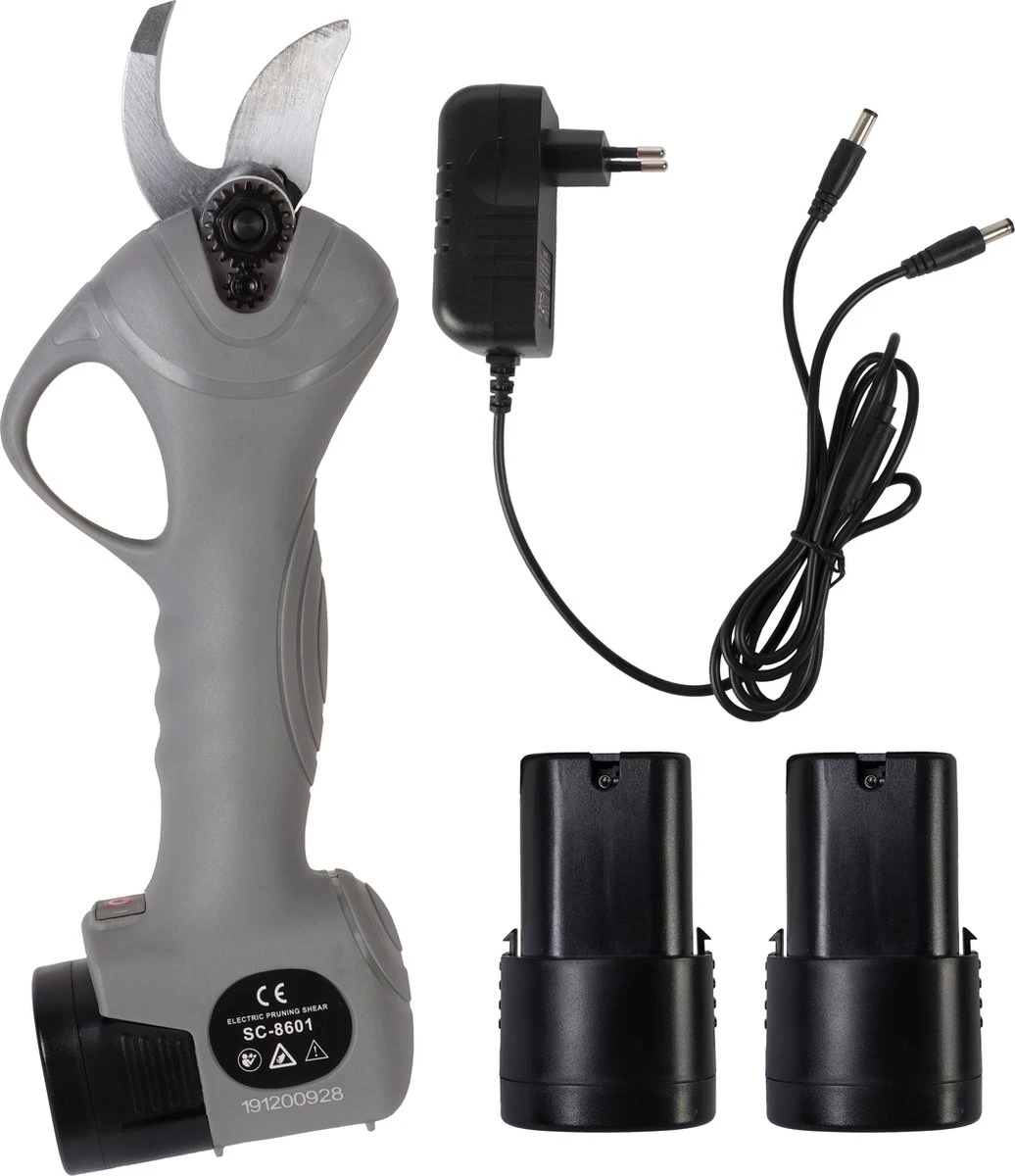 Talen Tools - Elektrische Snoeischaar - Takkenschaar - Heggenschaar - Professioneel - 2 Accu's & Opbergkoffer 3 Talen Tools - Elektrische Snoeischaar - Takkenschaar - Heggenschaar - Professioneel - 2 Accu's & Opbergkoffer