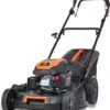 FUXTEC Grasmaaier Benzine - 51cm - 4-takt - 170cc - Zelfrijdend / Zelftrekkend /achterwielaandrijving - Mulchfunctie - Opvangbak 60L - FX-RM5170 1 FUXTEC Grasmaaier Benzine - 51cm - 4-takt - 170cc - Zelfrijdend / Zelftrekkend /achterwielaandrijving - Mulchfunctie - Opvangbak 60L - FX-RM5170 -Tuingereedschaps winkel 1045x1200