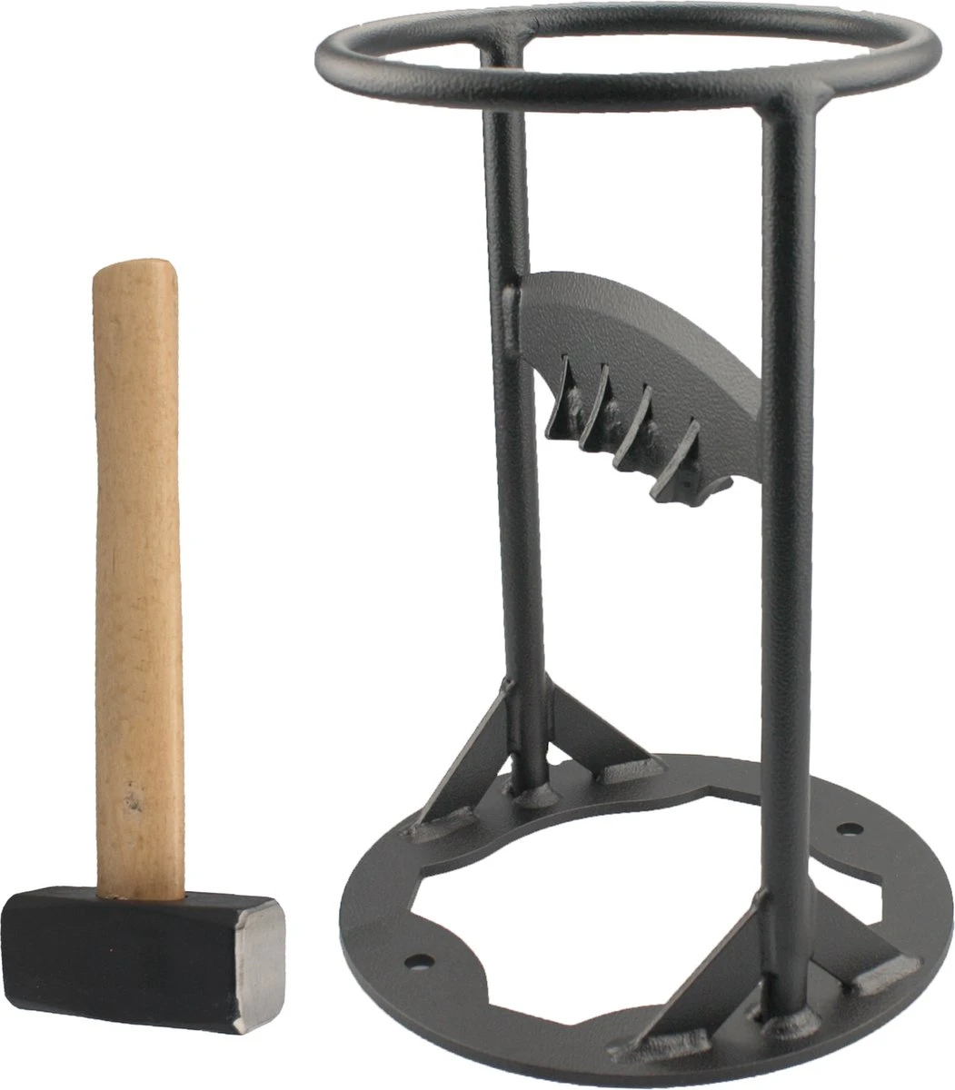 Profeco Houtklover Ø22cm - Houtkliever - Houtsplijter - Incl. Moker 1kg 3 Profeco Houtklover Ø22cm - Houtkliever - Houtsplijter - Incl. Moker 1kg