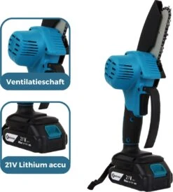 NovarGarden® Mini Kettingzaag NG1 - Met 2x Accu - Takkenzaag - Snoeizaag - Electrisch - Handzaag - Boomzaag - 21V -Tuingereedschaps winkel 1080x1200 2