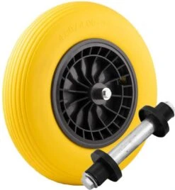 Merkloos Kruiwagenwiel Anti Lek - 4.80/4.00-8 - Massief PU Band - Lekvrij Wiel Met 130mm As - Kruiwagenband 4.80/400 Voor Kruiwagen 16 Merkloos Kruiwagenwiel Anti Lek - 4.80/4.00-8 - Massief PU Band - Lekvrij Wiel Met 130mm As - Kruiwagenband 4.80/400 Voor Kruiwagen -Tuingereedschaps winkel 1105x1200