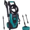 VONROC Hogedrukreiniger V18-2 1800W – 140 Bar – 420 L/h – Incl. 8m Slang, Geïntegreerde Reinigingsmiddelen Tank, Terrasreiniger, Spuitstukken En Accessoires -Tuingereedschaps winkel 1131x1200 4