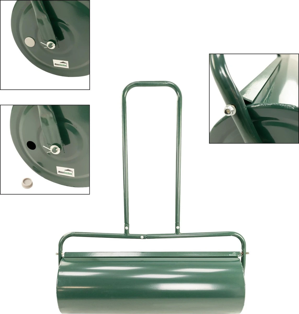 MaxxGarden Tuinwals - Gazonrol - Gazonwals - Graswals - Vulbaar Met Zand Of Water - 90cm 7 MaxxGarden Tuinwals - Gazonrol - Gazonwals - Graswals - Vulbaar Met Zand Of Water - 90cm - Afbeelding 5