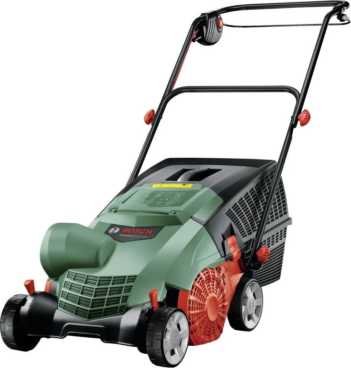 Bosch UniversalVerticut 1100 Verticuteermachine - Op Snoer - 1100 W - 32 Cm Maaibreedte - Met 50 Liter Opvangbak 3 Bosch UniversalVerticut 1100 Verticuteermachine - Op Snoer - 1100 W - 32 Cm Maaibreedte - Met 50 Liter Opvangbak