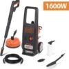 Black & Decker BLACK+DECKER Hogedrukreiniger BXPW1600PE - 1600 Watt - 125 Bar - 420 L/u - Verrijdbaar 2 Black & Decker BLACK+DECKER Hogedrukreiniger BXPW1600PE - 1600 Watt - 125 Bar - 420 L/u - Verrijdbaar -Tuingereedschaps winkel 1158x1200 2