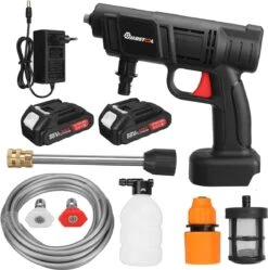 Merkloos Elektrische Accu-Hogedrukreiniger - 1.2mpa - Multifunctioneel Mondstuk - Draagbaar Oplaadbaar Snoerloos - Reinigingsspuitpistool - Met Rijke Accessoires - Voor Auto, Tuin, Terras, Raam - Zwart 20 Merkloos Elektrische Accu-Hogedrukreiniger - 1.2mpa - Multifunctioneel Mondstuk - Draagbaar Oplaadbaar Snoerloos - Reinigingsspuitpistool - Met Rijke Accessoires - Voor Auto, Tuin, Terras, Raam - Zwart -Tuingereedschaps winkel 1189x1200 6