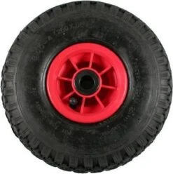 Benson Bolderkarwiel Steekwagenwiel Met Luchtband 3.00-4 | Asgatdiameter 20mm Rollager | Hoogte Wiel 26cm -Tuingereedschaps winkel 1197x1200