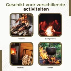 Flowkey® Houtklover XL - Houtsplijter Bijl - Houtkliever Kloofwig Gietijzer - Voor Hout & Aanmaakhout - Inclusief Gratis Bevestigingsset -Tuingereedschaps winkel 1199x1200 8