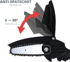 Zenway - Mini Kettingzaag - Snoeizaag - Kettingzaag - Kettingzaag Elektrisch Met 1 Accu- Inclusief Koffer - 1 Extra Accu - Zwart 13 Zenway - Mini Kettingzaag - Snoeizaag - Kettingzaag - Kettingzaag Elektrisch Met 1 Accu- Inclusief Koffer - 1 Extra Accu - Zwart -Tuingereedschaps winkel 1200x1064 1