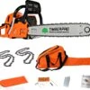 TIMBERPRO - Kettingzaag – Benzine - 62 Cc - Zwaardlengte 50 Cm - Transportzak - 2e Ketting -Tuingereedschaps winkel 1200x1072 3