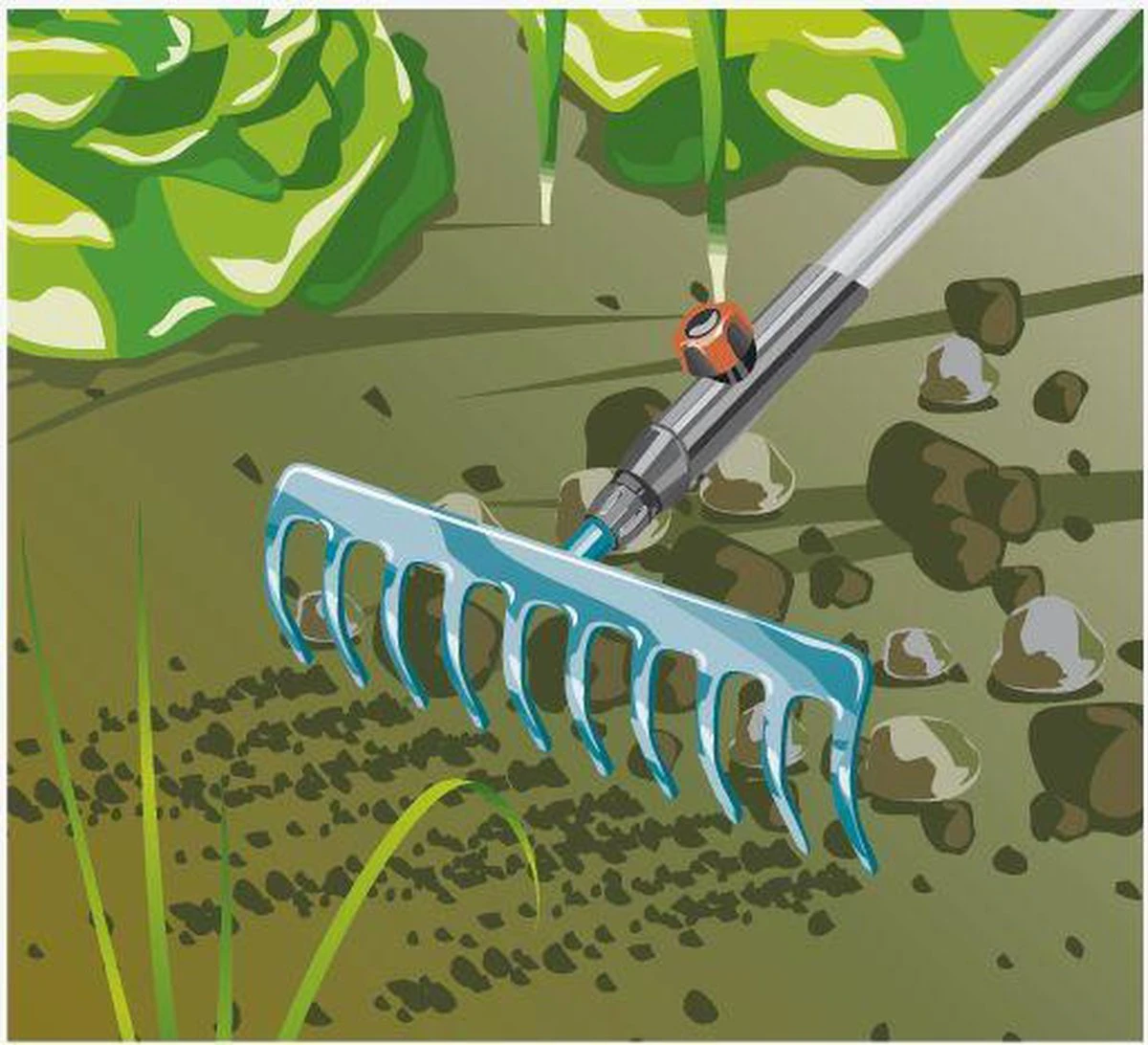 GARDENA - Combisystem - Hark 5 GARDENA - Combisystem - Hark - Afbeelding 3