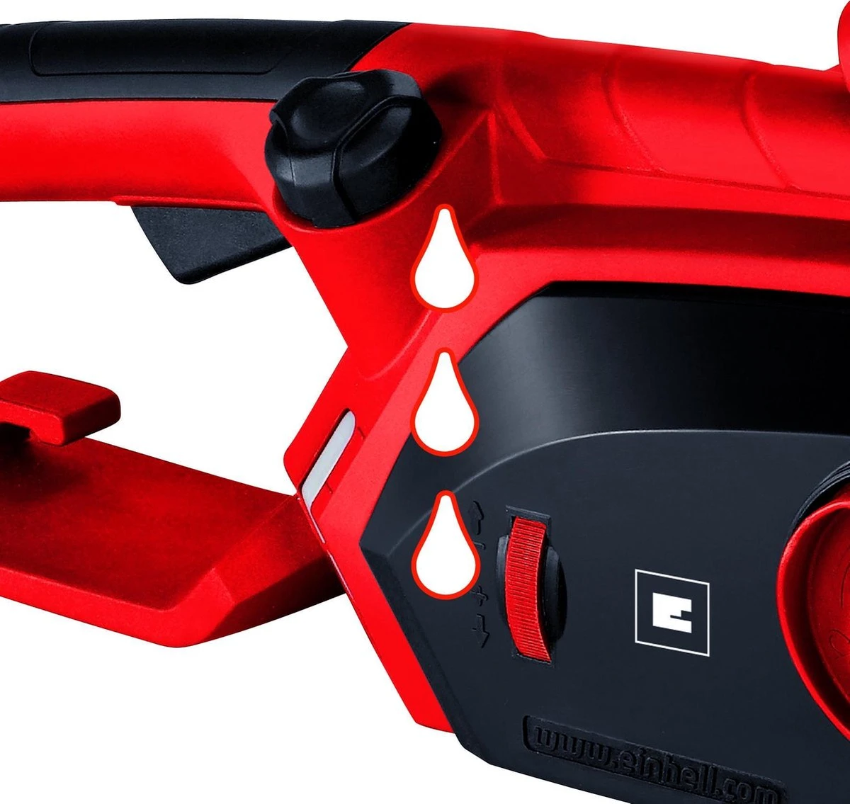 Einhell Elektrische Kettingzaag GH-EC 2040 (2000 Watt - 375 Mm Zaaglengte - Oregon-ketting En Kwaliteitszwaard - Terugslagbescherming En Kettingvangbout) 10 Einhell Elektrische Kettingzaag GH-EC 2040 (2000 Watt - 375 Mm Zaaglengte - Oregon-ketting En Kwaliteitszwaard - Terugslagbescherming En Kettingvangbout) - Afbeelding 8