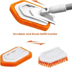 Merkloos Vloerschrobber - Bad Tegel Borstel Scrubber - Met 107cm Verstelbaar Lange - Voor Reiniging Badkamer Keuken Keramische Tegel - Oranje -Moederdag Cadeautje 20 Merkloos Vloerschrobber - Bad Tegel Borstel Scrubber - Met 107cm Verstelbaar Lange - Voor Reiniging Badkamer Keuken Keramische Tegel - Oranje -Moederdag Cadeautje -Tuingereedschaps winkel 1200x1138 1