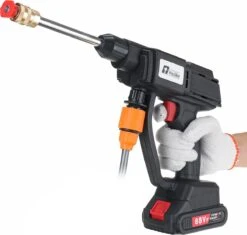 Merkloos Elektrische Accu-Hogedrukreiniger - 20Bar - Multifunctioneel Mondstuk - Draagbaar Oplaadbaar Snoerloos - Reinigingsspuitpistool - Met Rijke Accessoires - Voor Makita 18V-batterij - Voor Auto, Tuin, Terras, Raam (Zwart) 14 Merkloos Elektrische Accu-Hogedrukreiniger - 20Bar - Multifunctioneel Mondstuk - Draagbaar Oplaadbaar Snoerloos - Reinigingsspuitpistool - Met Rijke Accessoires - Voor Makita 18V-batterij - Voor Auto, Tuin, Terras, Raam (Zwart) -Tuingereedschaps winkel 1200x1140 3