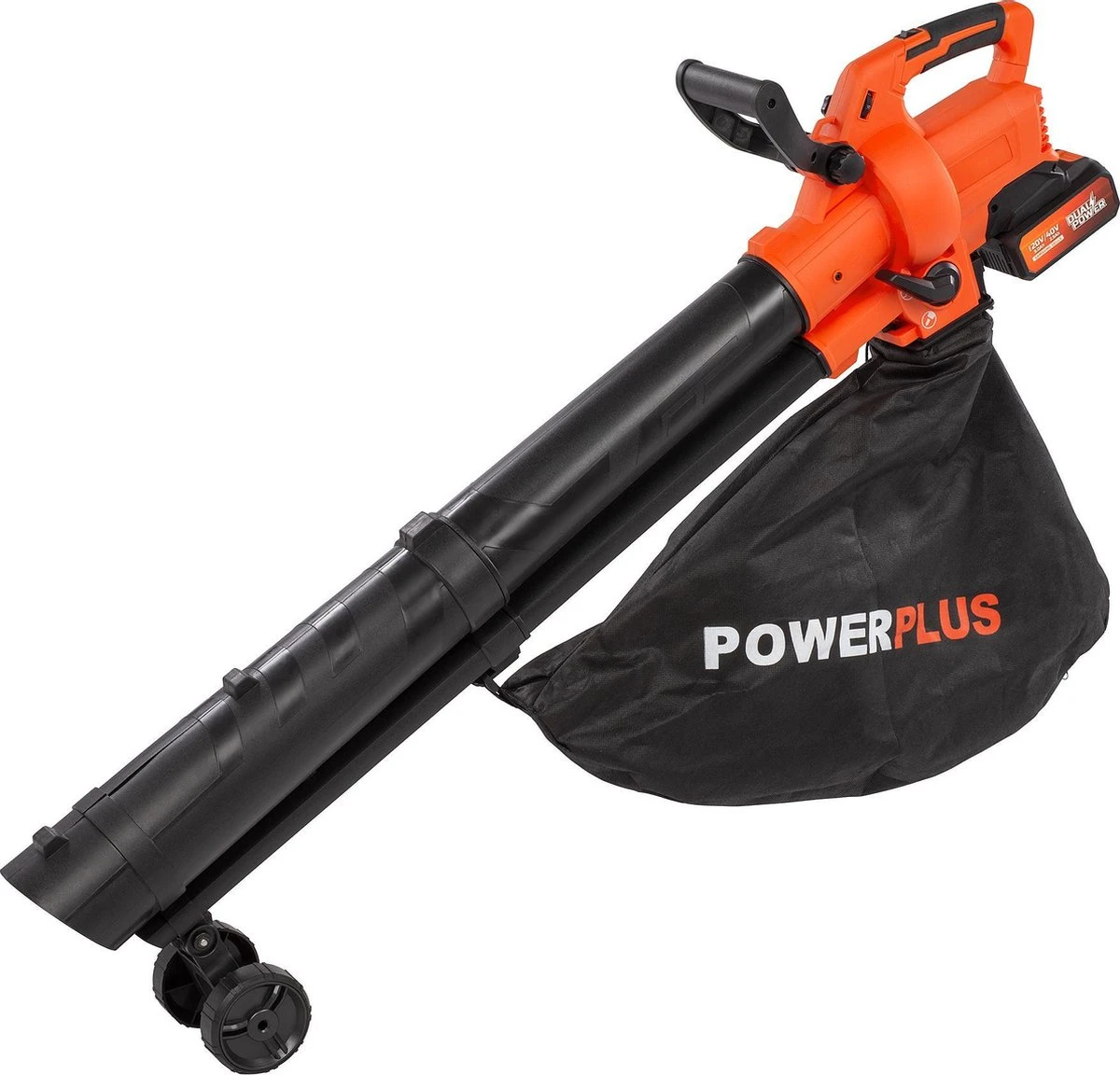Powerplus Dual Power POWDPG75270 Bladblazer - Bladzuiger En -versnipperaar - Brushless - Blazen - Zuigen - Versnipperen - Excl. Accu En Lader - Incl. Opvangzak 45L 3 Powerplus Dual Power POWDPG75270 Bladblazer - Bladzuiger En -versnipperaar - Brushless - Blazen - Zuigen - Versnipperen - Excl. Accu En Lader - Incl. Opvangzak 45L