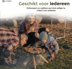 Flowkey® Houtklover XL - Houtsplijter Bijl - Houtkliever Kloofwig Gietijzer - Voor Hout & Aanmaakhout - Inclusief Gratis Bevestigingsset -Tuingereedschaps winkel 1200x1158 4