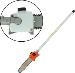 Kibani 6-in-1 Multitool - 52 Cc / 1.9 PK 2-takt Benzine Motor - Heggenschaar, Kettingzaag, Grastrimmer, Maaidraad 100M, Onkruidborstel, Zaagblad, Maaidraad 100 M & Bosmaaier -Tuingereedschaps winkel 1200x1164