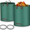 Goliving Tuinafvalzak - Set Van 2- Tuinafvalzakken Opvouwbaar - Tuinzak - Tuinafvalemmer - 2x 280 Liter - Groen -Tuingereedschaps winkel 1200x1166