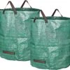 Tuin Afvalzakken - 2 Stuks - Opvouwbare Afvalzak - Tuin Afvalzak - Bladzakken - Waterstotend Tuinafvalzak - 270L -Tuingereedschaps winkel 1200x1173