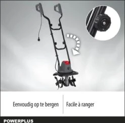 Powerplus POWEG7010 Tuinfrees - 1050W - Werkbreedte 320mm - Werkdiepte Max. 220mm - Incl. 4 Messen 11 Powerplus POWEG7010 Tuinfrees - 1050W - Werkbreedte 320mm - Werkdiepte Max. 220mm - Incl. 4 Messen -Tuingereedschaps winkel 1200x1179 12