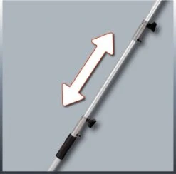 Einhell Telescoop Heggenschaar GC-HH 9048 (900 W - Snijkop Kantelbaar - Metalen Tandwielaandrijving - Telescopische Geleidesteel 50 Cm Verlengbaar - Extra Verstelbare Handgreep - Inclusief Draagriem) -Tuingereedschaps winkel 1200x1184 6