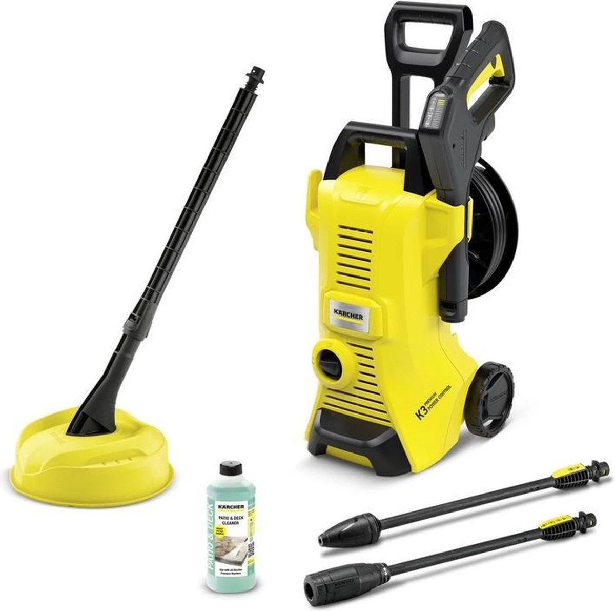 Kärcher K 3 Premium Power Control Home Hogedrukreiniger - 1600W - 120 Bar - 25 M²/h - Met Terrasreiniger 4 Kärcher K 3 Premium Power Control Home Hogedrukreiniger - 1600W - 120 Bar - 25 M²/h - Met Terrasreiniger - Afbeelding 2