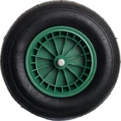 Kruiwagen Wiel 4.00 - 8 Luchtband Lijnprofiel - Asdiameter 20mm -Tuingereedschaps winkel 1200x1195