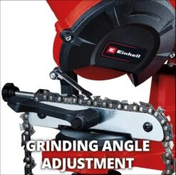 Einhell Kettingslijper GC-CS 85 E (85 W - 5500 /min - Slijphoekverstelling W. Schaal - Kettingspanner - Dieptebegrenzer Incl. Slijpschijf) -Tuingereedschaps winkel 1200x1197 16