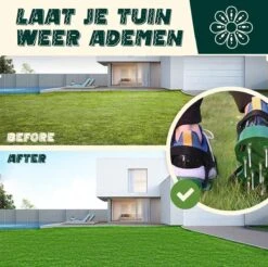 Merkloos Gazonbeluchtingssandalen Premium - Gazonbeluchter - Beluchter - Gazonverluchter - Gazonpriksandalen - Verticuteerroller - Graszaad - Gazonmest - Kerstcadeau - Voor Mannen - Voor Vrouwen - Cadeautjes- Vaderdag Cadeau- Geschenk- Cadeautjes -Tuingereedschaps winkel 1200x1197 9