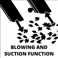 Einhell Elektrische Bladblazer GC-EL 3024 E (blazen, Zuigen & Versnipperen, Zuigbuis Ø75 Mm, Zuigkracht 650 M³/h, Hakselfunctie 10:1, Blaassnelheid 240 Km/h, Opvangzak 40 L) -Tuingereedschaps winkel 1200x1199 2