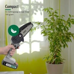 Mardin Mini Kettingzaag - Snoeizaag - Kettingzaag - Kettingzaag Electrisch Met 2 Accu - Inclusief Koffer - 1 Extra Accu - Grijs -Tuingereedschaps winkel 1200x1199 7