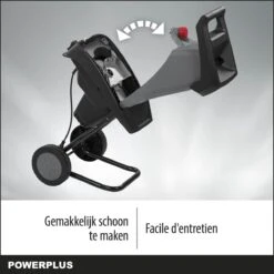 Powerplus POWEG5011 Elektrische Hakselaar Versnipperaar - 2400W - Max. Ø40mm - Incl. Duwstok, Wielen En 50L Opvangzak - Heggen, Bomen En Haag - Tuinonderhoud -Tuingereedschaps winkel 1200x1200 106