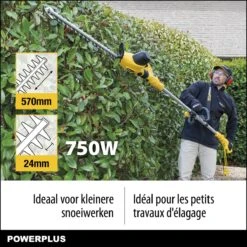 Powerplus POWXG2043 Elektrische Heggenschaar - 750W - Snoeien En Knippen - Zwaardlengte 570mm - Mesafstand 24mm - Telescopisch - Draaibaar Handvat - Haagschaar Voor Tuinonderhoud 9 Powerplus POWXG2043 Elektrische Heggenschaar - 750W - Snoeien En Knippen - Zwaardlengte 570mm - Mesafstand 24mm - Telescopisch - Draaibaar Handvat - Haagschaar Voor Tuinonderhoud -Tuingereedschaps winkel 1200x1200 121
