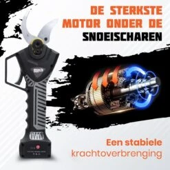 Reichlër® Elektrische Snoeischaar - 40 Mm Snijdiameter - 2x Accu - Anti-cut Functie - Heggenschaar - Takkenschaar - Zwart 15 Reichlër® Elektrische Snoeischaar - 40 Mm Snijdiameter - 2x Accu - Anti-cut Functie - Heggenschaar - Takkenschaar - Zwart -Tuingereedschaps winkel 1200x1200 142