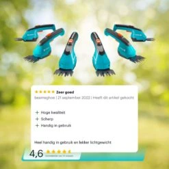 GARDENA AccuCut Li - Grasschaar - 8 Cm Maaibreedte -Tuingereedschaps winkel 1200x1200 172