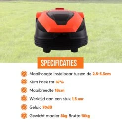 Zoef Robot Robotmaaier Dirk Met APP <600 M2 -Tuingereedschaps winkel 1200x1200 356