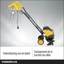 Powerplus POWXG72010 Tuinfrees - 1500W - Werkbreedte 450mm - Werkdiepte Max. 220mm - Incl. 6 Messen En Wielen -Tuingereedschaps winkel 1200x1200 418