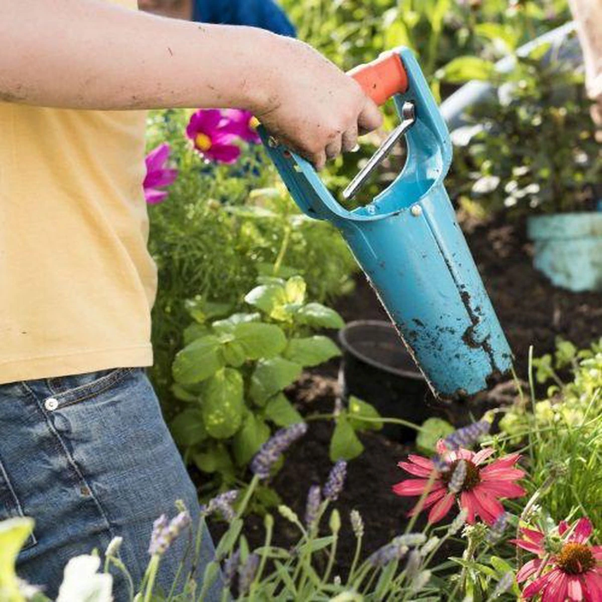 GARDENA Bollenplanter - Diepteaanduiding - Automatische Aardeloslating 9 GARDENA Bollenplanter - Diepteaanduiding - Automatische Aardeloslating - Afbeelding 7