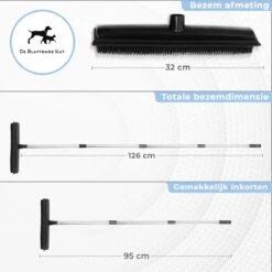2 In 1 Rubberen Bezem – Bezem Binnen & Buiten – Vloerwisser Met Steel - Met Huisdierhaar Verwijderaar - Vloertrekker – Veger - Extra Lang 160cm 26 2 In 1 Rubberen Bezem – Bezem Binnen & Buiten – Vloerwisser Met Steel - Met Huisdierhaar Verwijderaar - Vloertrekker – Veger - Extra Lang 160cm -Tuingereedschaps winkel 1200x1200 439