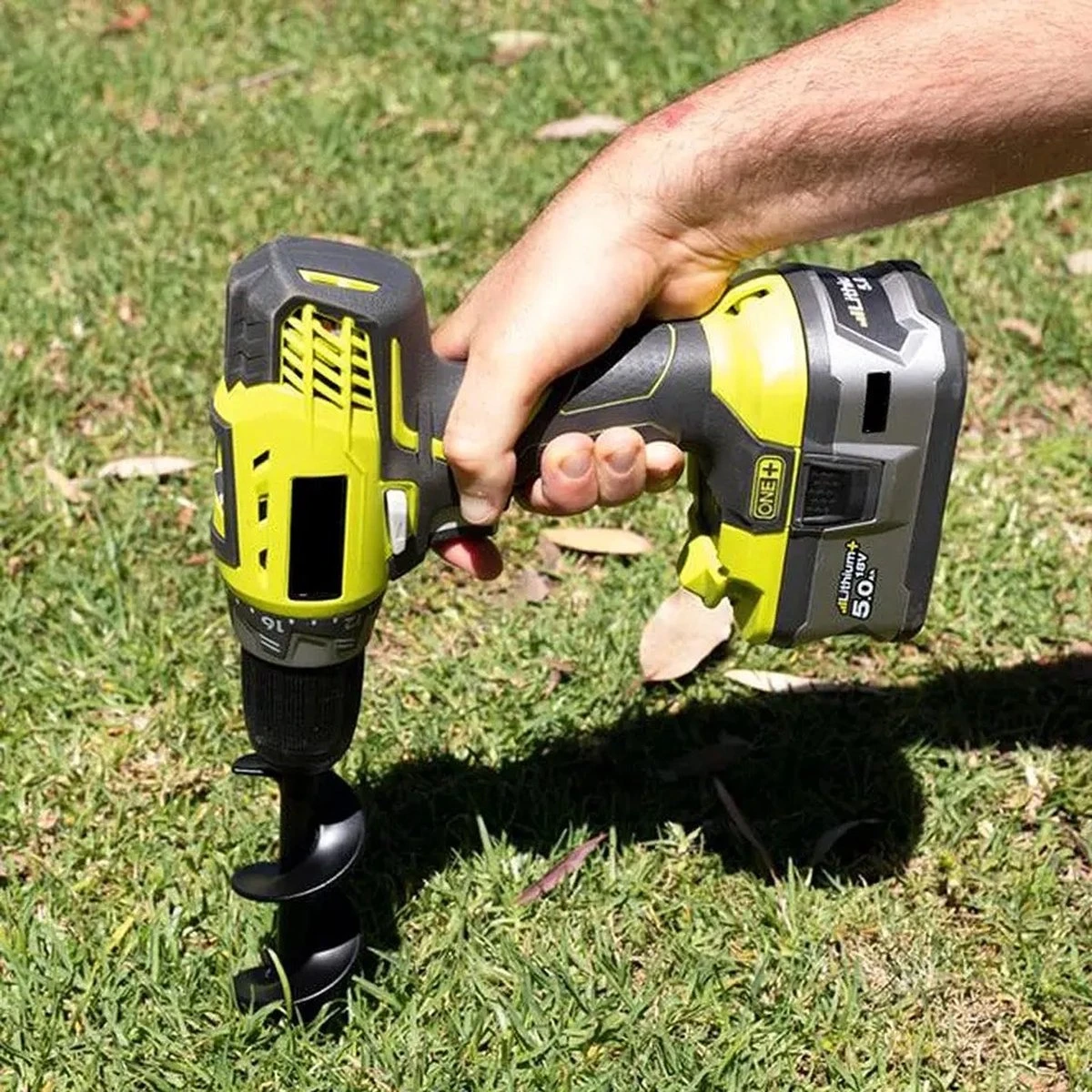 Merkloos Grondboor - Grondboor Voor Boormachine - Bollenplanter - Palenboor - Boor - Tuin - 60 Cm - 8 CM 6 Merkloos Grondboor - Grondboor Voor Boormachine - Bollenplanter - Palenboor - Boor - Tuin - 60 Cm - 8 CM - Afbeelding 4