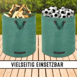 Gardebruk Tuinafvalzak - 2 Stuks 280L – 77x67cm/Opvouwbaar - Groen -Tuingereedschaps winkel 1200x1200 46