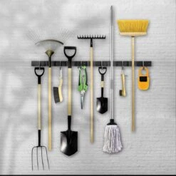 Bezem Ophangsysteem – Bezemhouder – Tuingereedschap – RVS – 5 Houders – 6 Haken - BAULK® 13 Bezem Ophangsysteem – Bezemhouder – Tuingereedschap – RVS – 5 Houders – 6 Haken - BAULK® -Tuingereedschaps winkel 1200x1200 466