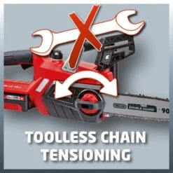 Einhell Accu Kettingzaag GE-LC 18 Li Kit (1x3,0Ah) Power X-Change (Li-Ion - 18 V - 25 Cm Zwaardlengte - 23 Cm Snijlengte - Terugslagbescherming - Kettingvangbout - Incl. 3,0 Ah Accu En Lader) 37 Einhell Accu Kettingzaag GE-LC 18 Li Kit (1x3,0Ah) Power X-Change (Li-Ion - 18 V - 25 Cm Zwaardlengte - 23 Cm Snijlengte - Terugslagbescherming - Kettingvangbout - Incl. 3,0 Ah Accu En Lader) -Tuingereedschaps winkel 1200x1200 579