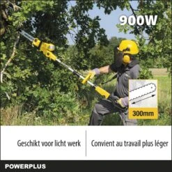 Powerplus POWXG1032 Elektrische Kettingzaag - 900W - Zwaardlengte 300mm - Automatische Kettingsmering - Incl. 1x Ketting En 1x Zwaard -Tuingereedschaps winkel 1200x1200 607