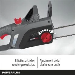 Powerplus POWEG10110 Elektrische Kettingzaag - 2200W - Zwaardlengte 400mm - Automatische Kettingsmering - Incl. 1x Ketting En 1x Zwaard -Tuingereedschaps winkel 1200x1200 702