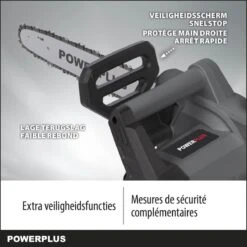 Powerplus POWEG10110 Elektrische Kettingzaag - 2200W - Zwaardlengte 400mm - Automatische Kettingsmering - Incl. 1x Ketting En 1x Zwaard -Tuingereedschaps winkel 1200x1200 703