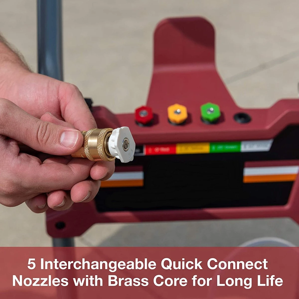 Powertech Professionele Hogedrukreiniger Op Benzine - 6.5 PK - 3600 PSI - 220 Bar - Hogedrukreiniger Auto - Terrasreiniger - Oppervlaktereiniger - Autoreiniger - Zwembadreiniger - 5 Snelkoppelstukken- Zwart / Rood 4 Powertech Professionele Hogedrukreiniger Op Benzine - 6.5 PK - 3600 PSI - 220 Bar - Hogedrukreiniger Auto - Terrasreiniger - Oppervlaktereiniger - Autoreiniger - Zwembadreiniger - 5 Snelkoppelstukken- Zwart / Rood - Afbeelding 2