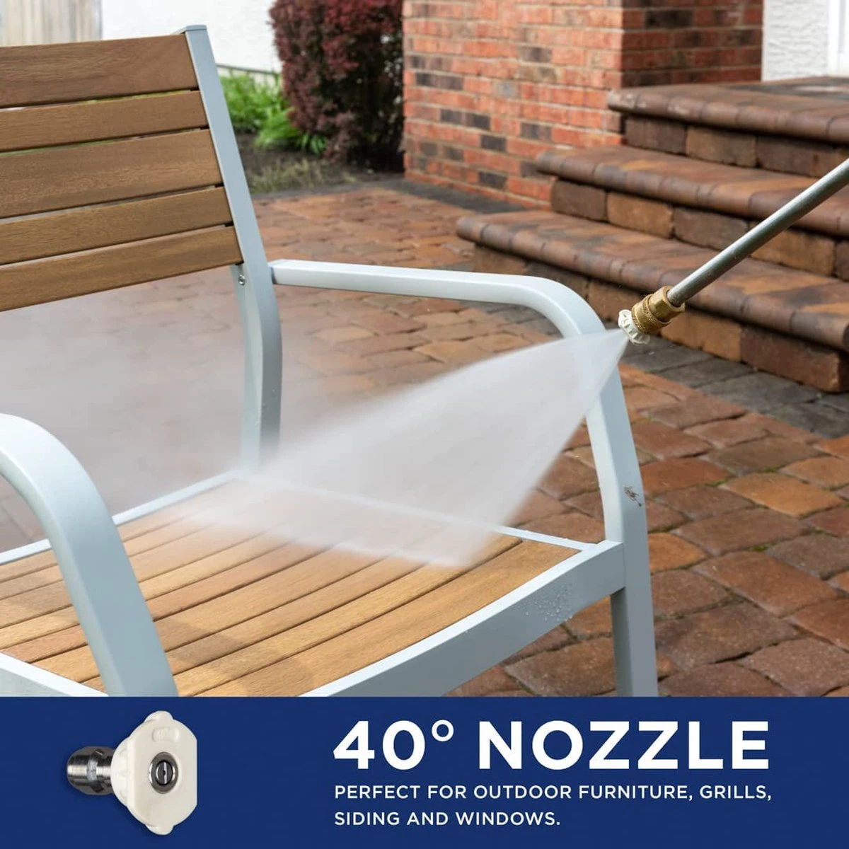 Powertech Professionele Hogedrukreiniger Op Benzine - 6.5 PK - 3600 PSI - 220 Bar - Hogedrukreiniger Auto - Terrasreiniger - Oppervlaktereiniger - Autoreiniger - Zwembadreiniger - 5 Snelkoppelstukken- Zwart / Rood 8 Powertech Professionele Hogedrukreiniger Op Benzine - 6.5 PK - 3600 PSI - 220 Bar - Hogedrukreiniger Auto - Terrasreiniger - Oppervlaktereiniger - Autoreiniger - Zwembadreiniger - 5 Snelkoppelstukken- Zwart / Rood - Afbeelding 6