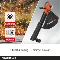 Powerplus Dual Power POWDPG75270 Bladblazer - Bladzuiger En -versnipperaar - Brushless - Blazen - Zuigen - Versnipperen - Excl. Accu En Lader - Incl. Opvangzak 45L 12 Powerplus Dual Power POWDPG75270 Bladblazer - Bladzuiger En -versnipperaar - Brushless - Blazen - Zuigen - Versnipperen - Excl. Accu En Lader - Incl. Opvangzak 45L -Tuingereedschaps winkel 1200x1200 91