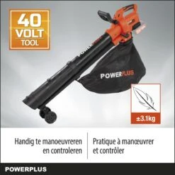 Powerplus Dual Power POWDPG75270 Bladblazer - Bladzuiger En -versnipperaar - Brushless - Blazen - Zuigen - Versnipperen - Excl. Accu En Lader - Incl. Opvangzak 45L 17 Powerplus Dual Power POWDPG75270 Bladblazer - Bladzuiger En -versnipperaar - Brushless - Blazen - Zuigen - Versnipperen - Excl. Accu En Lader - Incl. Opvangzak 45L -Tuingereedschaps winkel 1200x1200 96